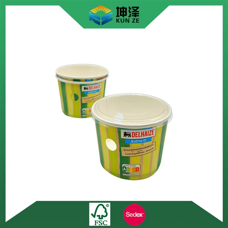 Disposable Paper Bowls With Lids