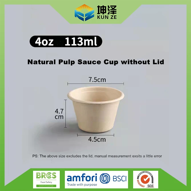 Small Sauce Cups With Lids