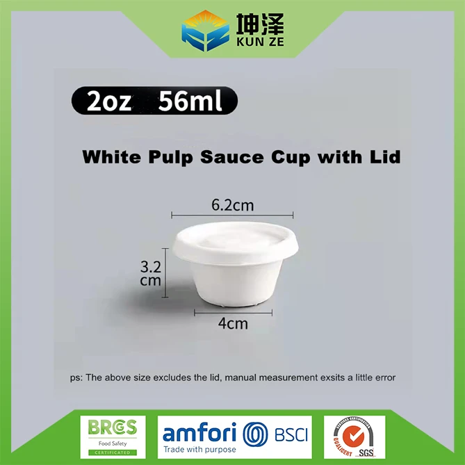 Small Sauce Cups With Lids